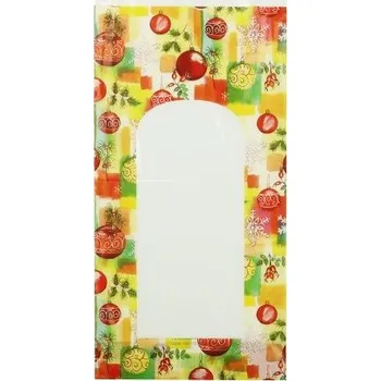 Dárková taška LIKA Sáček čirý Vánoční ozdoby