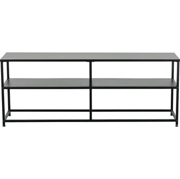 Televizní stolek Televizní stolek DURA STEEL 120 CM černý kov