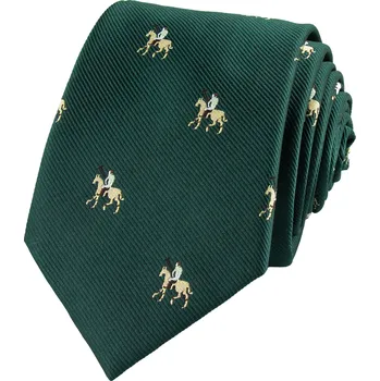 Kravata Smaragdově zelená pánská kravata KŮŇ