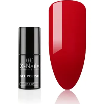Přípravek na nehty X-NAILS gel lak Amazing Line 154 Deep Scarlet 5ml