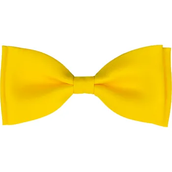 Motýlek Kanárkově žlutý dětský motýlek matný