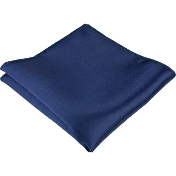 Látkový kapesník Modrý pánský kapesníček mat/lesk