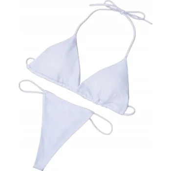 Dámské plavky Sexy Dvoudílné Plavky Bikini Brazilky Tanga - S