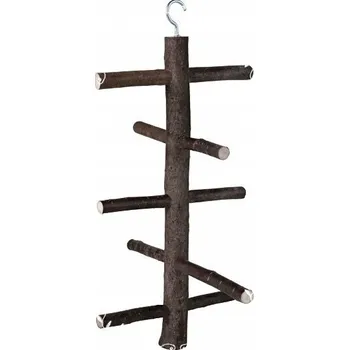 Hračka pro ptáka Trixie DŘEVĚNÝ ŽEBŘÍK pro ptáky ke šplhání, 27 cm