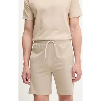 Pánské kraťasy Kraťasy BOSS pánské, béžová barva, 50540752 80X, vel. XL