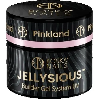 Lak na nehty Jellysious Pinkland Boska Nails želé Stavební gel na nehty 5 ml