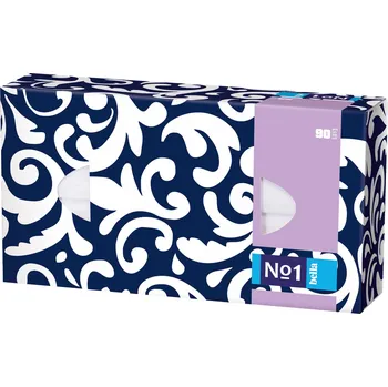 Papírový kapesník Bella NO1 papírové kapesníky (ornament) box, 90 ks