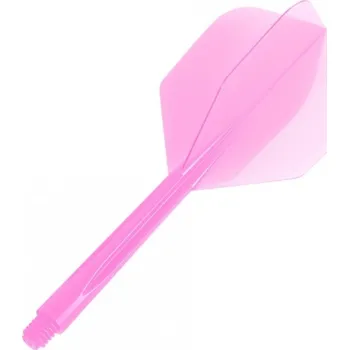 Příslušenství pro šipky Condor Letky Zero Stress - Small - Long - Clear Pink CN054