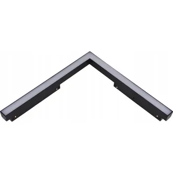 Bodové svítidlo Lištové svítidlo Abigali 24 W s integrovaným LED zdrojem, 21,8 cm, černé