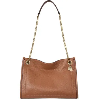 Kožená kabelka Lauren Ralph Lauren 431980173 hnědá 88X, vel. ONE SIZE