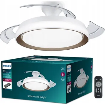 Kulatý Stropní Svítidlo Philips 51 x 51 cm bílá