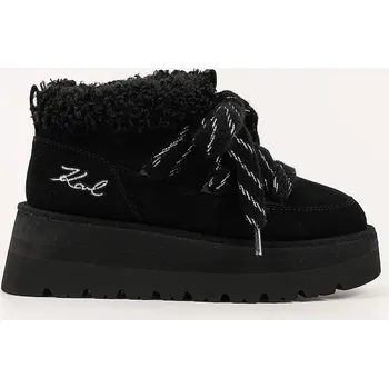 Dámská zimní obuv Sněhule Karl Lagerfeld SKYLAR KL48632.500 černá 99X, EUR 37