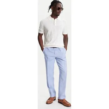 United Colors Of Benetton Kalhoty z materiálu 43B3UF03X Modrá Regular Fit 52