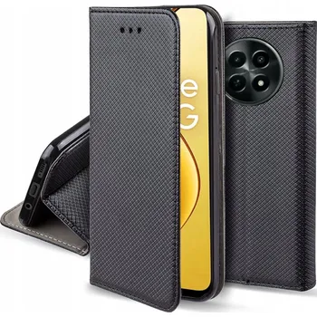 Pouzdro na mobilní telefon Flipové pouzdro Hero Case pro realme 12x 5G, černé