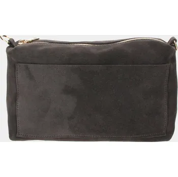 Kosmetická taška Organizér Mossy hnědý velur/zlato