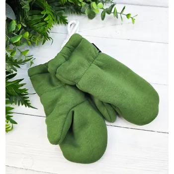 Rukavice Kulišárny Zateplené rukavice s palcem warm ZELENÁ Věk v měsících: 4. 3-5 let