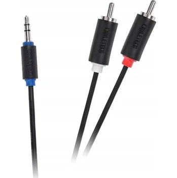 Audio kabel Kabel RCA - jack 3,5 mm Cabletech kpo3952-10, délka 10 m