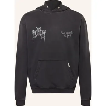 Pánská mikina Represent Pánská Oversized Mikina S Kapucí, černá, S