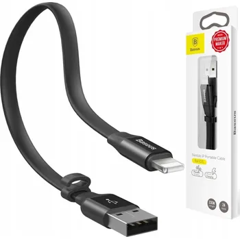 Datový kabel Kabel Baseus USB - Apple Lightning 0,23 m černý