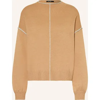 Dámský svetr Marc Aurel Dámský Svetr, velbloudí / světle šedá, 46