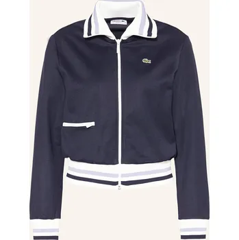 Dámská mikina Lacoste Dámská Mikinová Bunda, tmavě modrá / bílá, 34