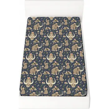 Prostěradlo Prostěradlo s gumou 180x90 bavlna VZORY