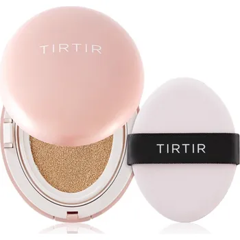 Make-up TIRTIR Mask Fit All Cover Cushion Mini matující make-up v houbičce odstín 27N Camel 4.5 g