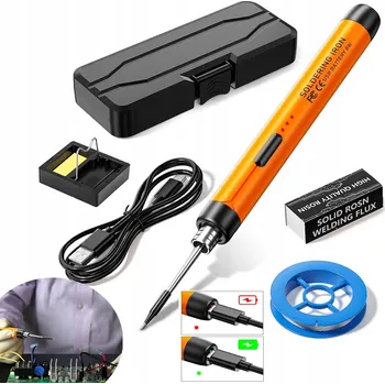 IP kamera PÁJKA KOLBOVÁ PRECZNÍ 300-450°C PŘENOSNÁ MINI SADA + KUFŘÍK