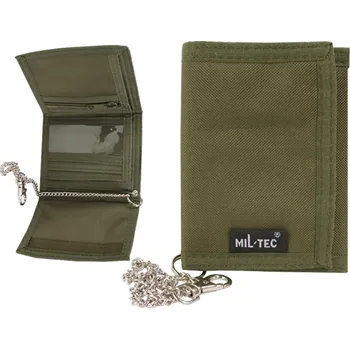 Peněženka Peněženka Mil-Tec S ŘETÍZKEM zelená