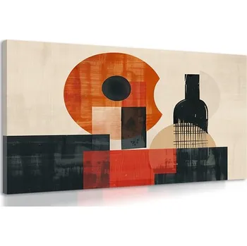 Obraz Dovido Obraz japandi zátiší s lahví