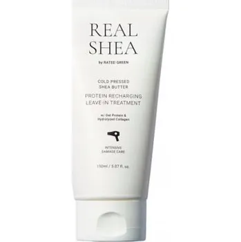 Vlasová regenerace Proteinová kúra na vlasy Real Shea Rated Green