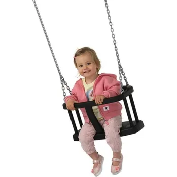 Dětská houpačka Dětská houpačka s řetězy - Basic White Rhino