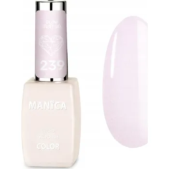 Přípravek na nehty Manica Hybridní lak LED/UV 10ml - Glow Just So - 239 Pastelově Růžová