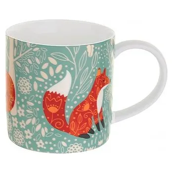 Porcelánový hrnek Foraging Fox