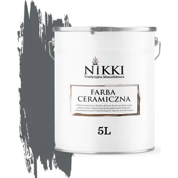 barva na zeď KERAMICKÁ BARVA BARVA ANTRACIT H0912 HLUBOKÝ MAT NA STĚNY 5L