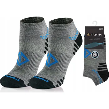 Pánské ponožky Kotníkové Ponožky Intenso bez vzoru, velikost 38-40