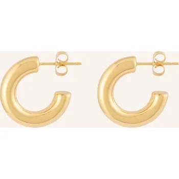 Náušnice Lulu Copenhagen Kreoly Non Hoops Chunky Small Ze Stříbra...