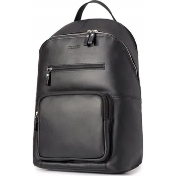 Městský batoh Pánský kožený Batoh do práce, městský, elegantní PUCCINI černý LGD5323 1