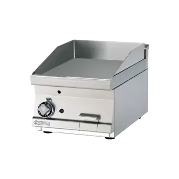 Kuchyňský gril RM GASTRO Grilovací deska 40x45 plynová hladká bez podestavby | RM - FTLT-64G