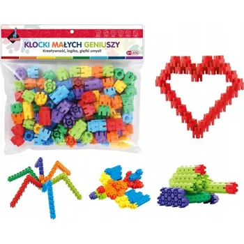 ostatní stavebnice Askato Stavebnice - 100 dílků