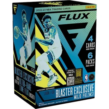 Sběratelská karetní hra 2022/23 Panini Flux NBA Basketball Blaster Box