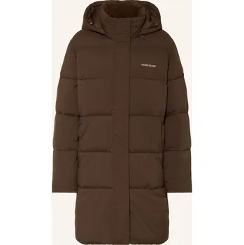 Dámský kabát Guess Jeans Dámský Prošívaný Kabát S Odnímatelnou Kapucí,...