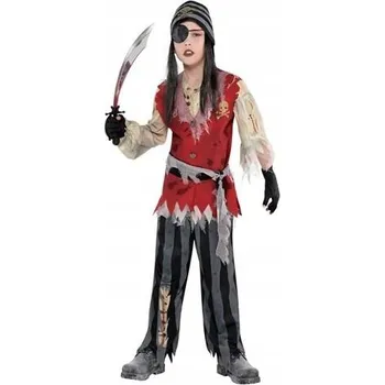 Karnevalový kostým Dětský halloweenský Kostým zombie piráta pro vel. 12 (2-128 let)