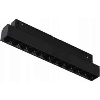 Bodové svítidlo Lištové svítidlo Abigali 12 W integrovaný LED zdroj, černé