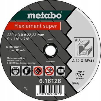 Řezný kotouč Metabo Flexiamant 125x2,5x22,23 TF 41 (616752000) - Brusný kotouč