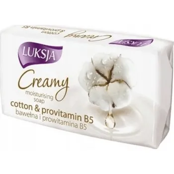 Mýdlo Mýdlo v kostce Bavlněné mléko a Provitamín B5 - LUKSJA Creamy - 100g