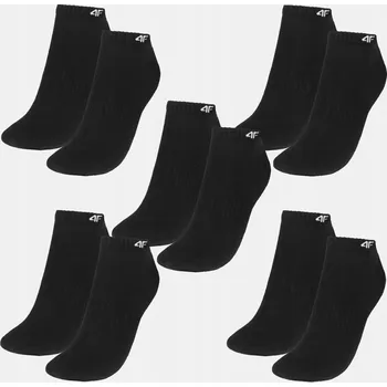 Pánské ponožky 5 párů PÁNSKÉ PONOŽKY 4F pro každodenní nošení KOTNÍKOVÉ PONOŽKY bavlna, BAVLNA 35-38