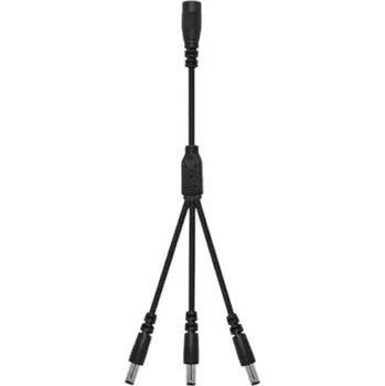 Napájecí kabel Rozbočovací kabel DC 5,5x2,1mm, samice na samce, černý 3
