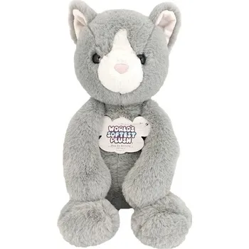 plyšák Kotě šedé plyšové 40 cm