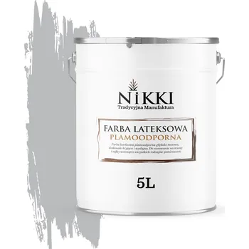 barva na zeď BARVA ODOLNÁ SKVRNÁM ŠEDÁ BARVA H1050 5L HLUBOKÝ MAT NA STĚNY